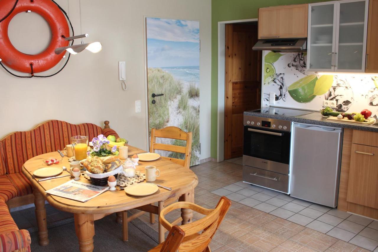 Ferienwohnung Michel Vom Deich, Kalifornien, Erste Strandreihe ภายนอก รูปภาพ